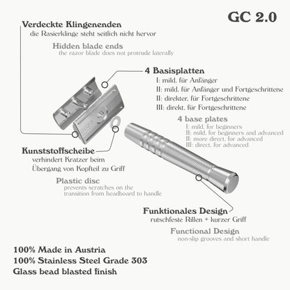 Greencult Rasierhobel GC2.0